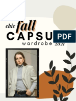 Fall Capsule Wardrobe 2021