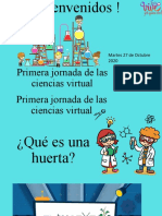 1° Encuentro Virtual de Las Ciencias 1° Ciclo La Magia de Las Semillas