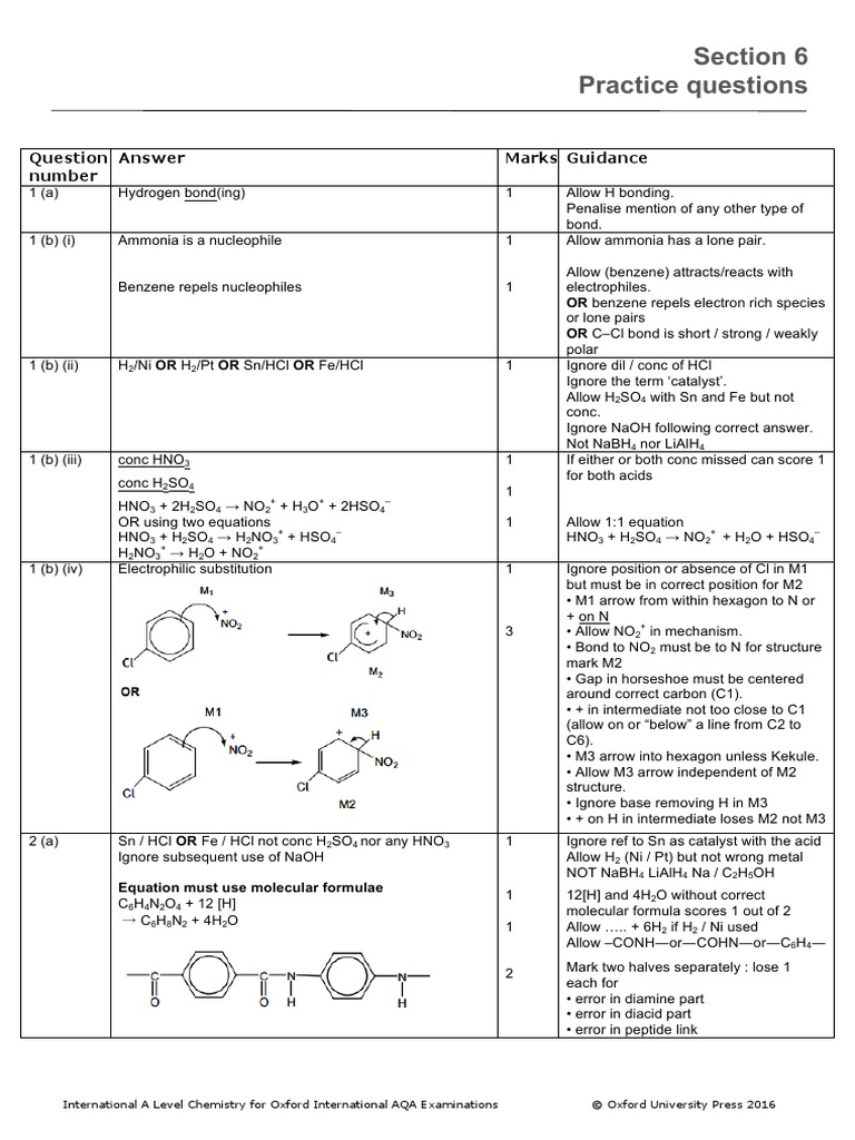 AQA A Level Chemistry Practical 6 | PDF | Carboxylic Acid | Acid