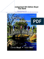 Lifespan Development 6th Edition Boyd Test Bank