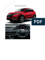 Honda Vezel Hybrid RS Honda Sensing 2018