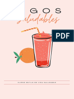 Jugos Saludables Con Sus Beneficios