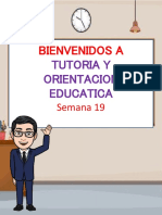 Clase Tutoria Primero Semana 19