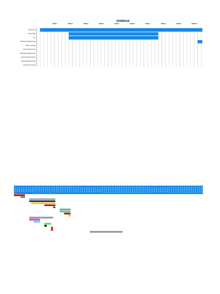 Gantt Chart Template Instagantt V3 Pdf