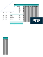 Payment Schedule Template 06