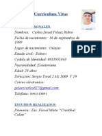 Curriculum Vitae. C.P