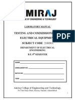 Tcee Lab Manual