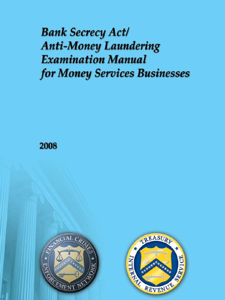 MSB Exam Manual | PDF | Money Laundering | Money