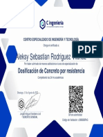 Certificado Del Curso