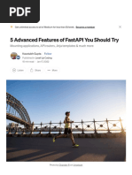 5 Advanced Features of FastAPI You Should Try - by Kaustubh Gupta - Level Up Coding