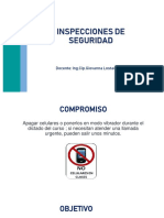 MODULO V Inspecciones de Seguridad Ing. Lostaunau