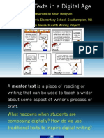 Mentor Texts in a Digital Age PDF Version