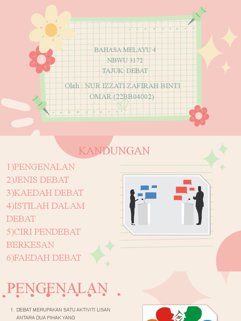 Bahasa Melayu Debat | PDF | Karier & Perkembangan | Sains & Matematika