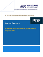 ICTPRG549 - Learner Resource - Topic 3