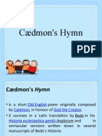 Cædmon's Hymn