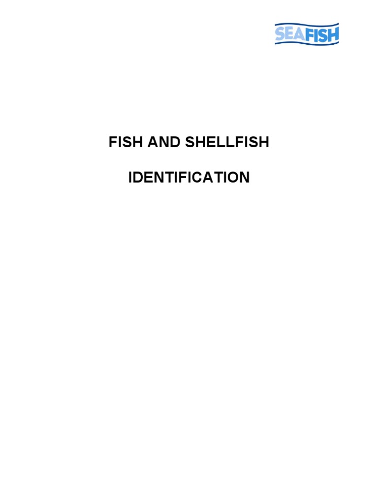 Fish & Shellfish ID Learning Module | PDF | Crab | Bivalvia