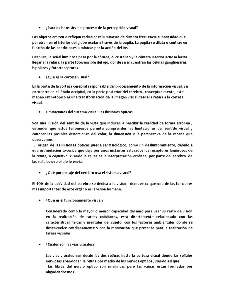 Sentido Visual Pdf