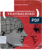 Dokumen - Tips - Ficcion para Comprender La Teatralidad