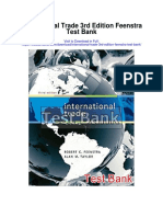 International Trade 3rd Edition Feenstra Test Bank