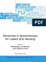 Advances in Spectroscopy For Lasers and Sensing: Baldassare Di Bartolo and Ottavio Forte