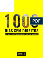 1000 Dias Governo Bolsonaro