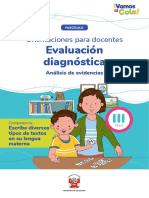 Evaluación Diagnostica - III Ciclo