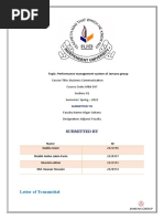 MBA 507 Final Report Jamuna Group