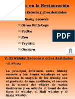 V  - El whisky Escocés y otros destilados