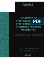 Anais DoI Encontro de Arte-Educadores - A Arte-Educação Nos Institutos Federais Brasileiros