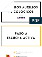 Primeros Auxilios Psicológicos ABCDE