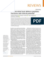 Antimicrobial Host Defense Peptides