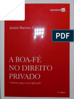 Judith Martins-Costa, A Boa-Fé No Direito Privado, São Paulo - Revista Dos Tribunais, 2000. P. 490