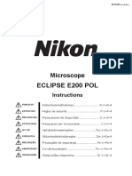 microscopio eclipse_e200l