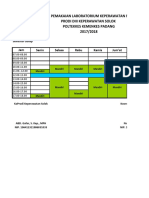 Jadwal Lab Mandiri