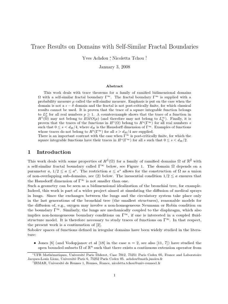 Trace pdf function mathematics limit mathematics 