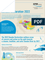 2022 Danube Declaration Summary 2