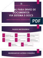 Tutorial para Envio de Documentos Via Sistema E-Docs