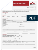 Individual Account Opening Form