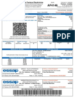 Factura - Crédito: Documento Tributario Electrónico Detalles de Facturación