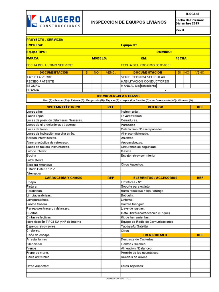 check-list-vehiculos-livianos-pdf-veh-culo-de-motor-industria