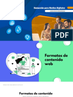 Formatos de Contenido Web.