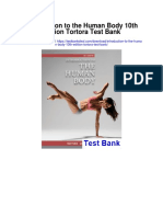 Introduction To The Human Body 10th Edition Tortora Test Bank