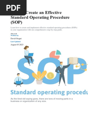 How to Create an Effective Standard Operating Procedure