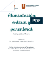 Alimentación Enteral y Parenteral - Rodríguez López Mariana