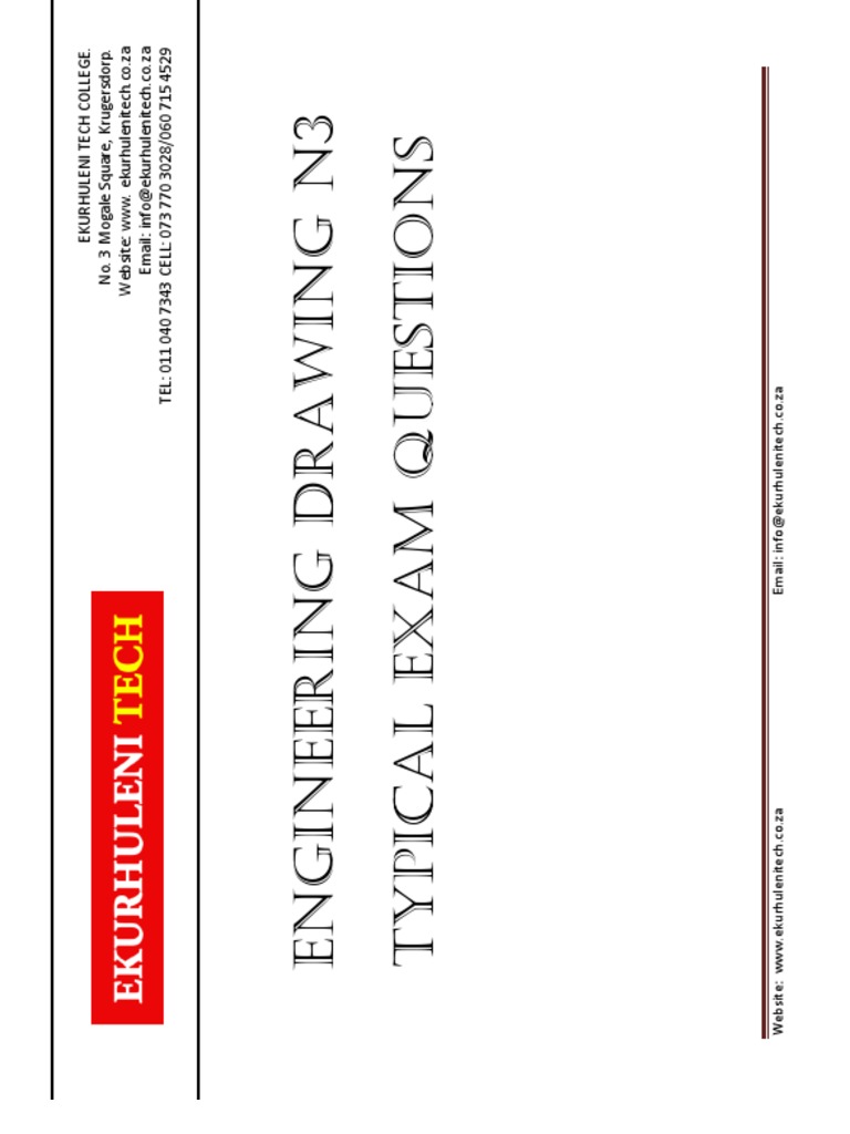 Engineering Drawing VFNHU N3 | PDF