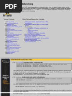 Linux Tutorial Networking