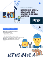 Designing Storm Drainage and Sewage Disposal Systems