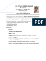 CV Modelo