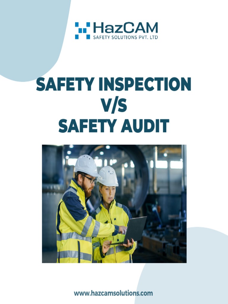 Safety Inspection Vs Safety Audit PDF Audit Safety