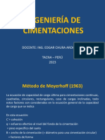 Cimentaciones Unidad II 5ta Semana